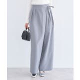 グレー | ラップパンツ | earth music&ecology 