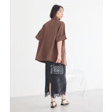 サテンレーススカート | earth music&ecology  | 詳細画像7 