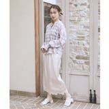 サテンレーススカート | earth music&ecology  | 詳細画像23 