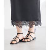 サテンレーススカート | earth music&ecology  | 詳細画像25 