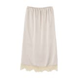 サテンレーススカート | earth music&ecology  | 詳細画像26 