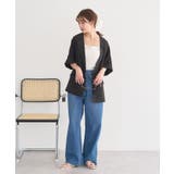 ウエストアシメデニムパンツ | earth music&ecology  | 詳細画像21 