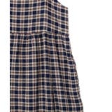 シャーリングラメチェックキャミワンピース | earth music&ecology  | 詳細画像28 