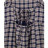 シャーリングラメチェックキャミワンピース | earth music&ecology  | 詳細画像29 