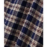 シャーリングラメチェックキャミワンピース | earth music&ecology  | 詳細画像30 