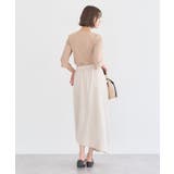 ウエストツイストアシメスカート | earth music&ecology  | 詳細画像12 