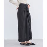 ウエストツイストアシメスカート | earth music&ecology  | 詳細画像3 