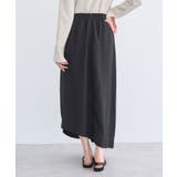 ウエストツイストアシメスカート | earth music&ecology  | 詳細画像4 