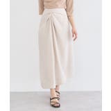 ウエストツイストアシメスカート | earth music&ecology  | 詳細画像8 