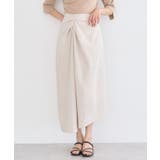 ウエストツイストアシメスカート | earth music&ecology  | 詳細画像9 