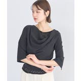 レースレイヤードドレーププルオーバー | earth music&ecology  | 詳細画像1 