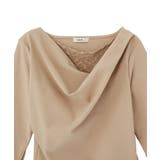 レースレイヤードドレーププルオーバー | earth music&ecology  | 詳細画像25 