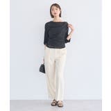 レースレイヤードドレーププルオーバー | earth music&ecology  | 詳細画像6 