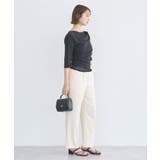 レースレイヤードドレーププルオーバー | earth music&ecology  | 詳細画像7 