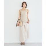 チェーンリブラメカットタンクトップ | earth music&ecology  | 詳細画像6 