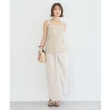 チェーンリブラメカットタンクトップ | earth music&ecology  | 詳細画像7 