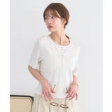 チェーンリブラメカットソー | earth music&ecology  | 詳細画像11 