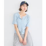 チェーンリブラメカットソー | earth music&ecology  | 詳細画像16 