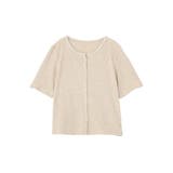 ベージュ | チェーンリブラメカットソー | earth music&ecology 