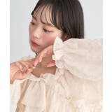 シアーチェック2wayオフショルブラウス | earth music&ecology  | 詳細画像24 