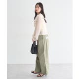 シアーチェック2wayオフショルブラウス | earth music&ecology  | 詳細画像6 