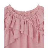 シアーチェック2wayオフショルブラウス | earth music&ecology  | 詳細画像27 