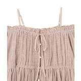 シャーリングフリルオフショルブラウス | earth music&ecology  | 詳細画像23 