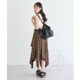 イレヘムチェックシャツライクスカート | earth music&ecology  | 詳細画像12 