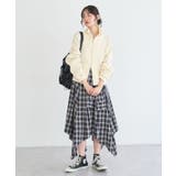 イレヘムチェックシャツライクスカート | earth music&ecology  | 詳細画像17 
