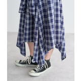 イレヘムチェックシャツライクスカート | earth music&ecology  | 詳細画像21 