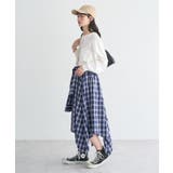 イレヘムチェックシャツライクスカート | earth music&ecology  | 詳細画像7 