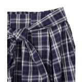 イレヘムチェックシャツライクスカート | earth music&ecology  | 詳細画像25 