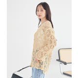 クロシェ風プルオーバー | earth music&ecology  | 詳細画像3 