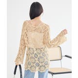 クロシェ風プルオーバー | earth music&ecology  | 詳細画像4 