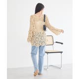 クロシェ風プルオーバー | earth music&ecology  | 詳細画像8 