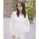 クロシェ風プルオーバー | earth music&ecology  | 詳細画像13 