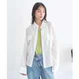 Wポケットシャツ | earth music&ecology  | 詳細画像15 