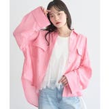 ピンク | Wポケットシャツ | earth music&ecology 