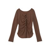 シアーワッフルタックボタントップス | earth music&ecology  | 詳細画像33 