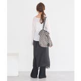 シアーワッフルタックボタントップス | earth music&ecology  | 詳細画像11 