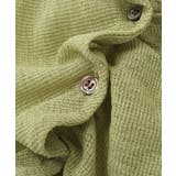 シアーワッフルタックボタントップス | earth music&ecology  | 詳細画像28 