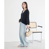 レーストリムシアーニットカーディガン | earth music&ecology  | 詳細画像9 