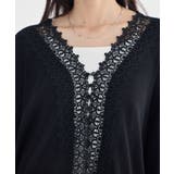 レーストリムシアーニットカーディガン | earth music&ecology  | 詳細画像18 