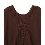 レーストリムシアーニットカーディガン | earth music&ecology  | 詳細画像21 