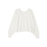 レーストリムシアーニットカーディガン | earth music&ecology  | 詳細画像27 