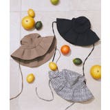 【UVカット】タックハット | earth music&ecology  | 詳細画像1 