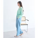 フロントドロストシアープルオーバー | earth music&ecology  | 詳細画像9 