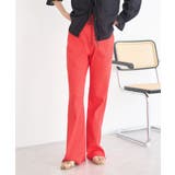 セルフカットリブフレアパンツ | earth music&ecology  | 詳細画像18 