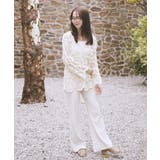 セルフカットリブフレアパンツ | earth music&ecology  | 詳細画像22 