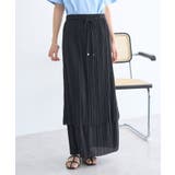 プリーツレイヤードライクスカート | earth music&ecology  | 詳細画像2 